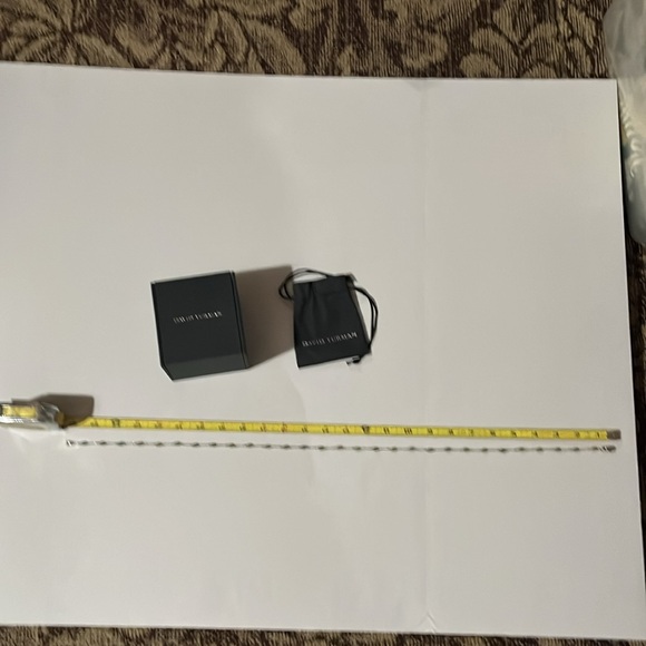 David Yurman Green Jade and Silver Necklace - Picture 4 of 6